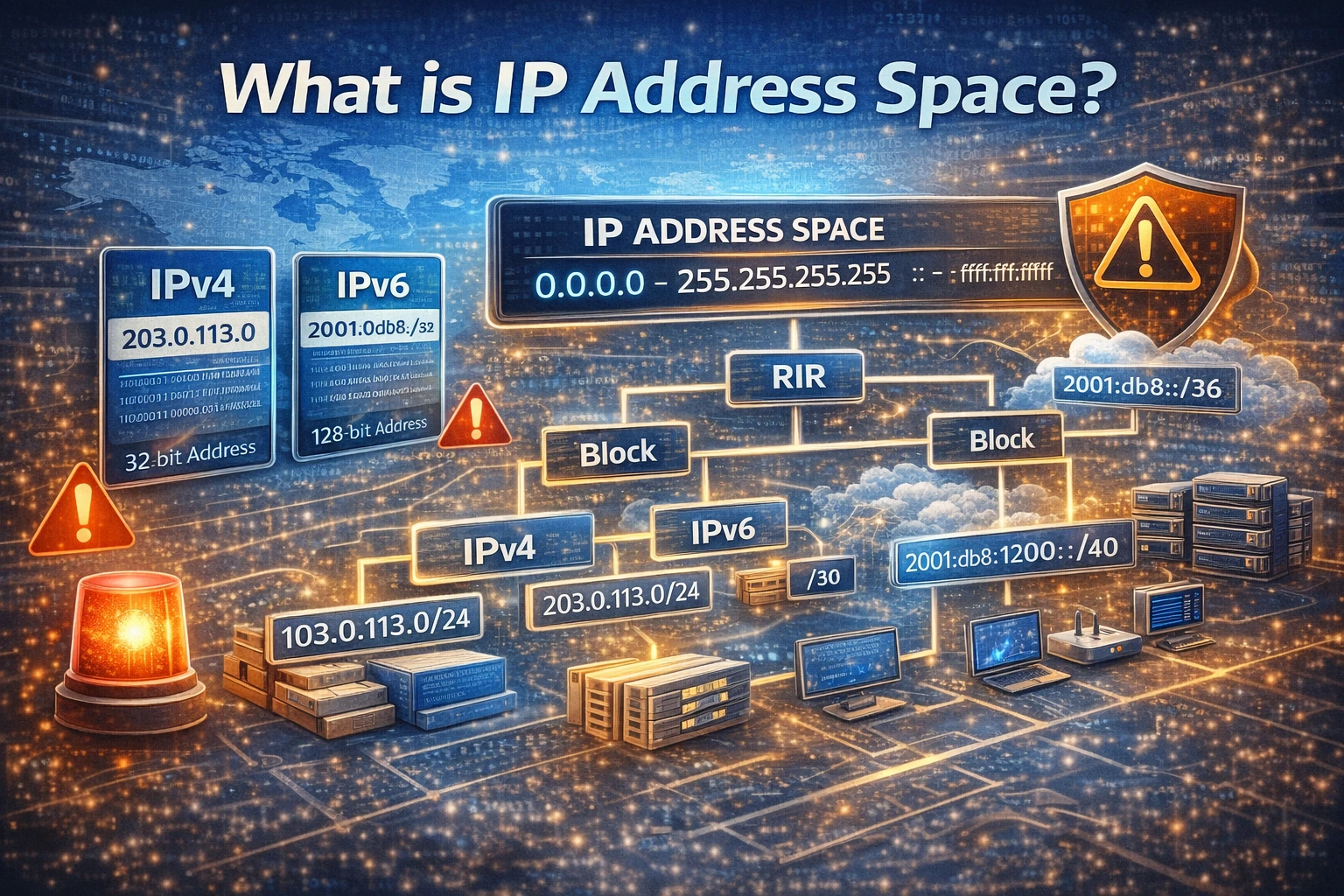 What is an IPv4 block