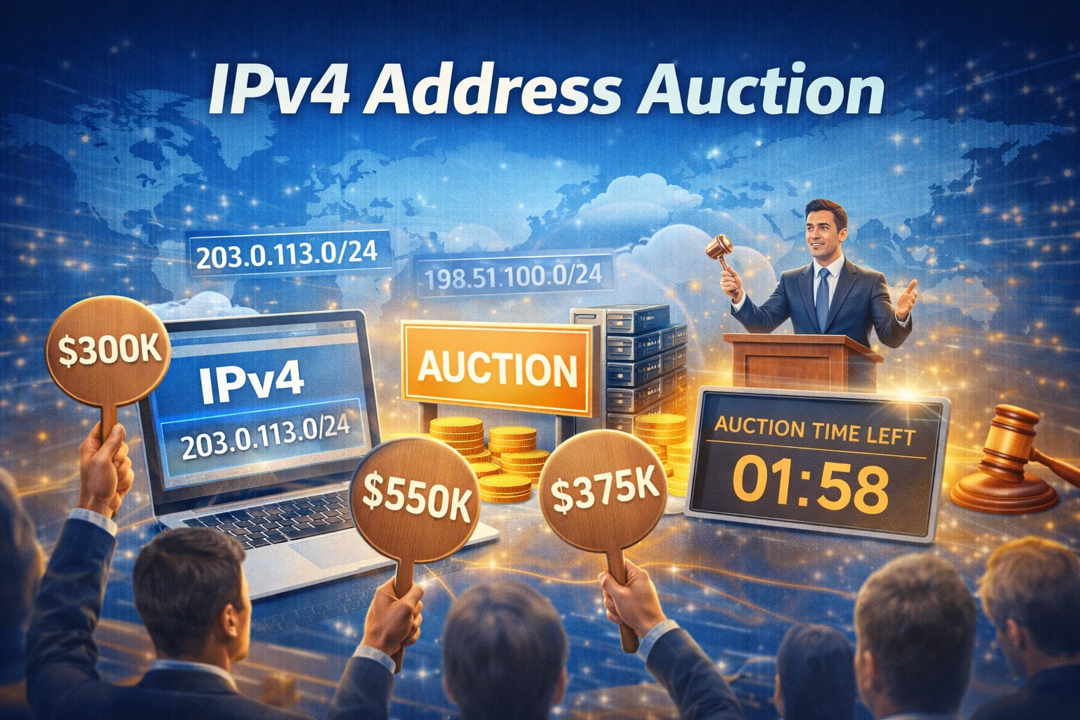 مزاد عناوين IPv4