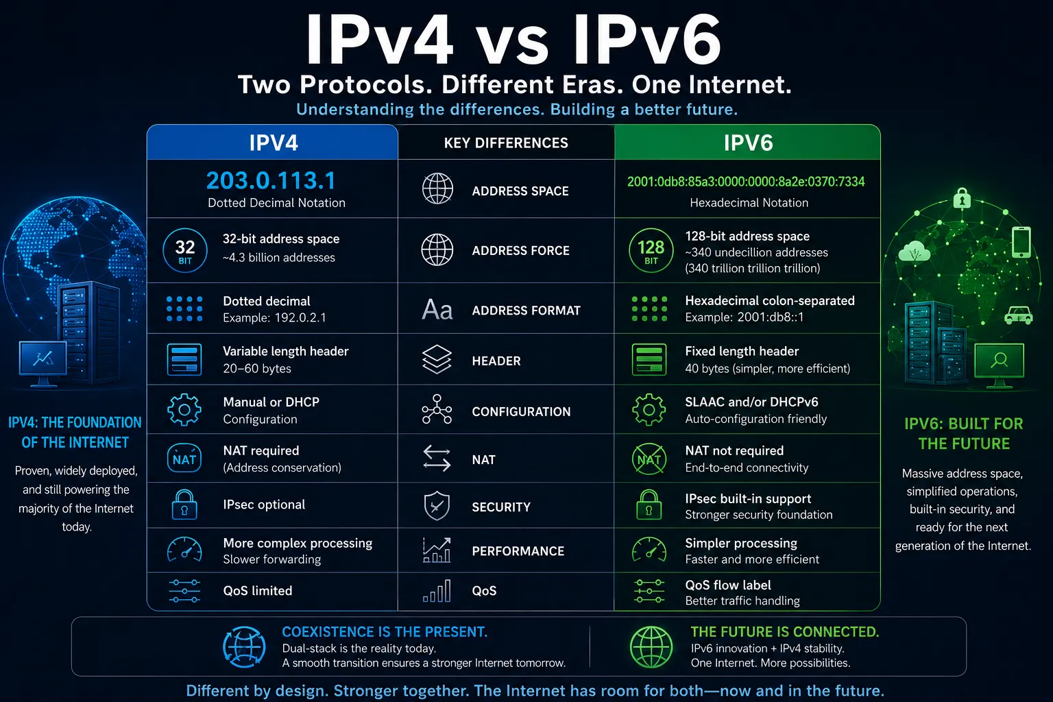 IPv4 and IPv6 Provider